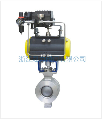 怎樣解決V型球閥卡堵的故障？