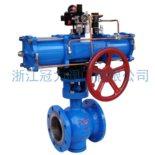 了解什么是法蘭式V型球閥