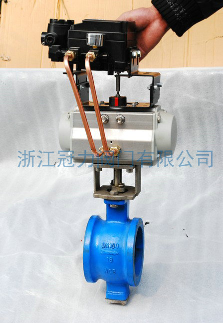 氣動V型調節球閥的特點及原理分享