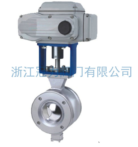 電動V型球閥的工作原理與性能特點